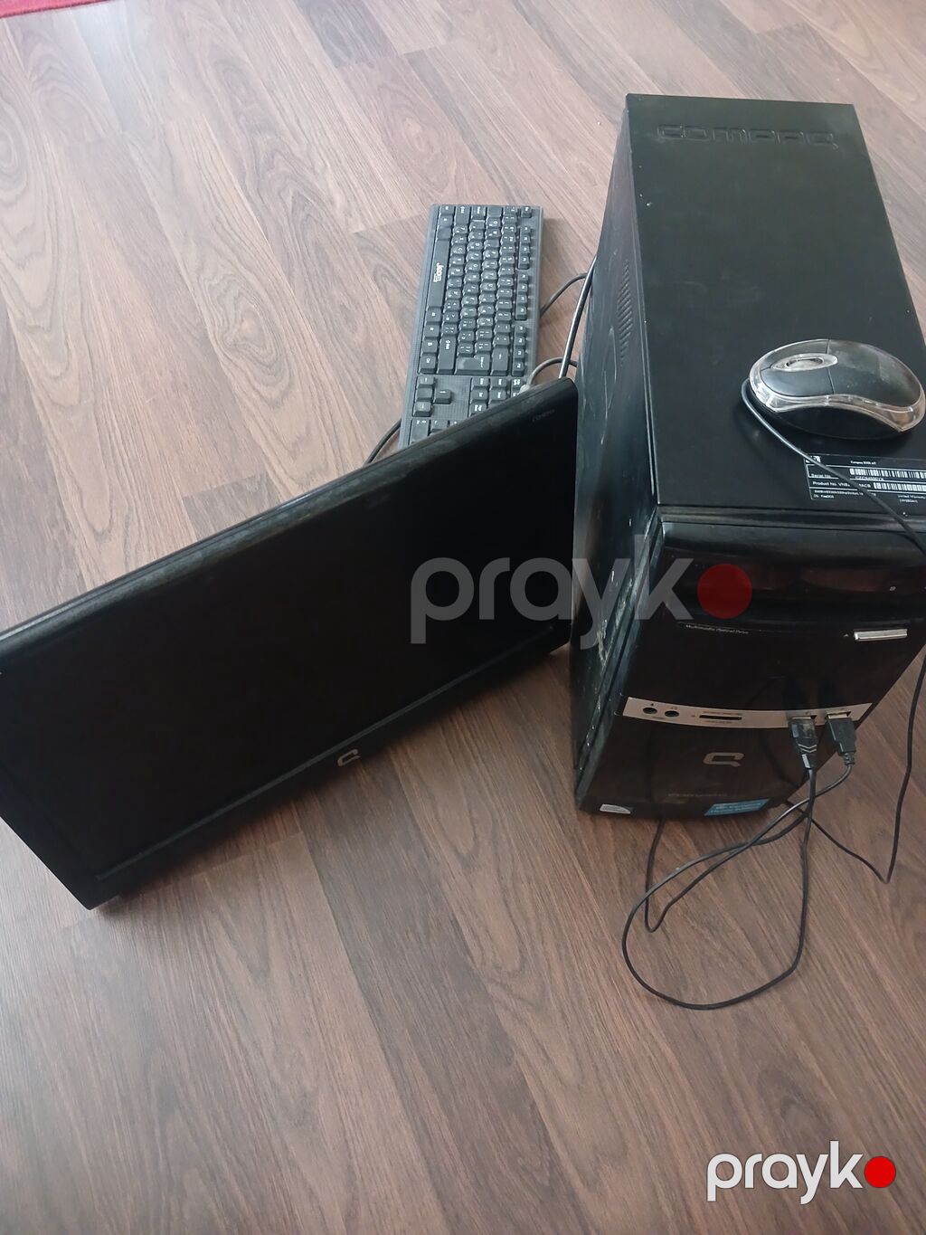 HP Compaq stolüstü kompüter dəsti Tərkib: - HP Compaq sistem bloku — Masaüstü kompüterlər, Bakı (2)