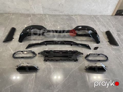 BMW G70 arxa diffuzoru və səsboğucu başlığı — Bakı