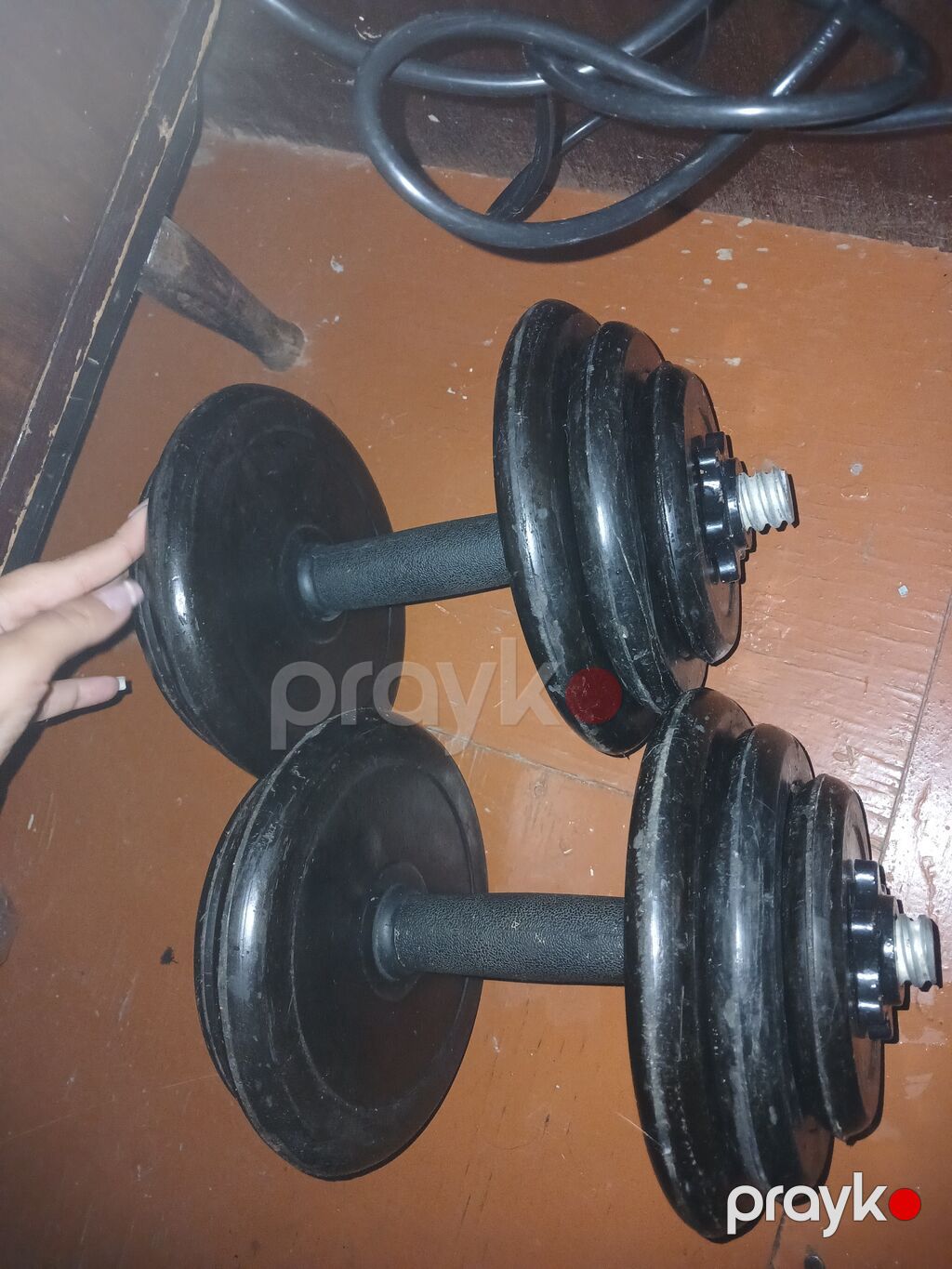 Qantellər, Çəki: 22 kq, İşlənmiş — Dumbbellər, barbelər, diskləri, Bakı (4)