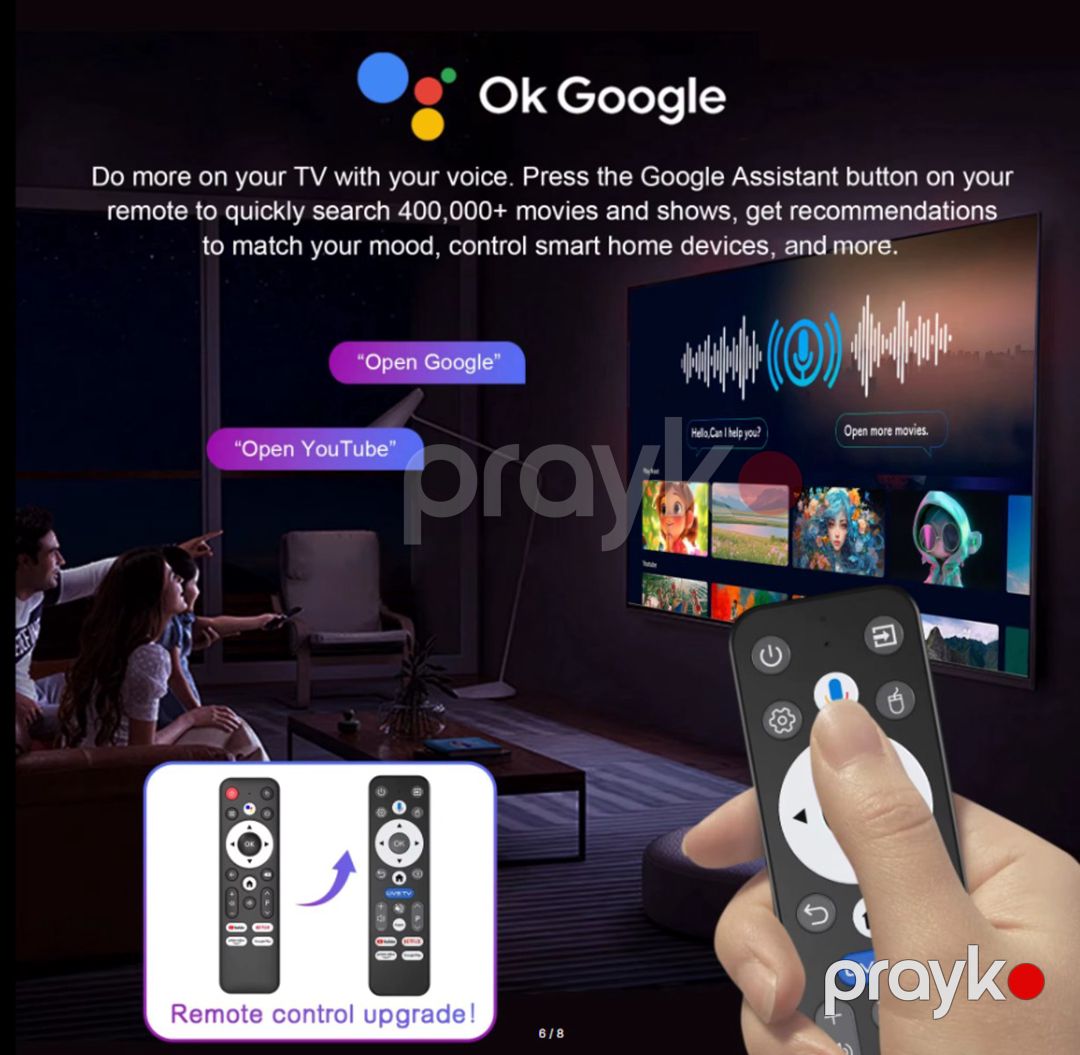 TV box 8gb/256gb Android 16 8K Wifi — TV və Video, Bakı (6)