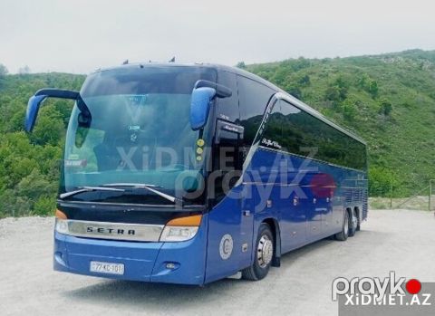 Vip Setra Avtobus sifarişi — Bakı