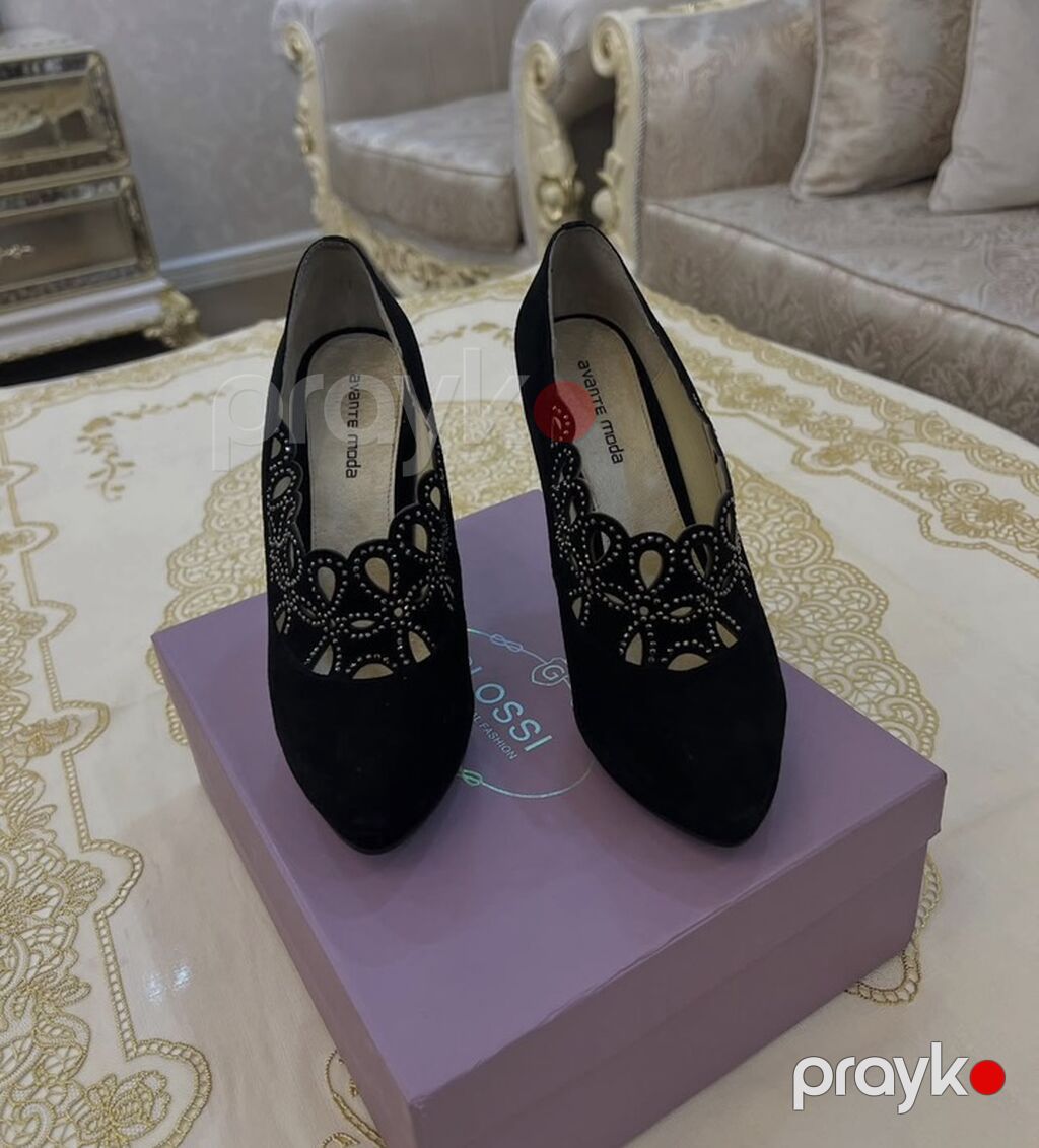 Qadın klassik ayaqqabısı – Avante Moda - Rəng: qara - Model — Tufl, Bakı (4)