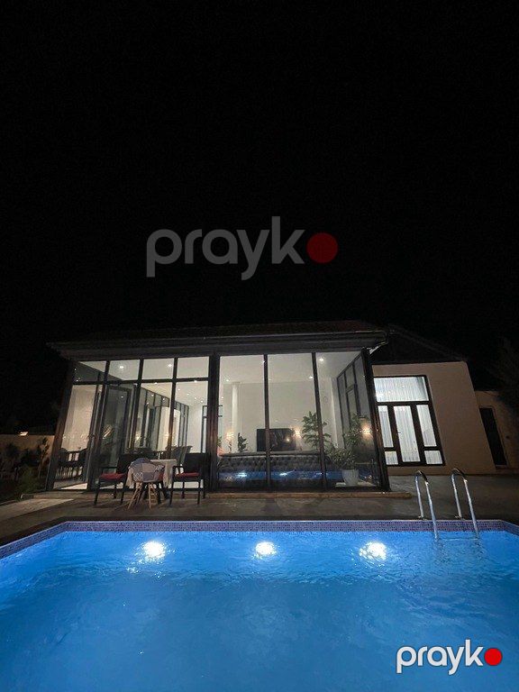 İcarəyə verilir 4 otaqlı həyət evi/bağ evi 350 m² — Ev, villa, Bakı (11)