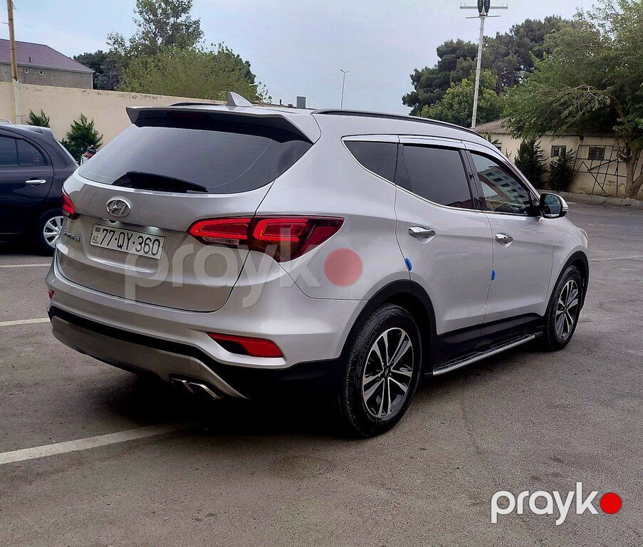 Hyundai Santa Fe, 2.0 L, 2017 il, 196 352 km — Avtomobillər, Bakı (7)