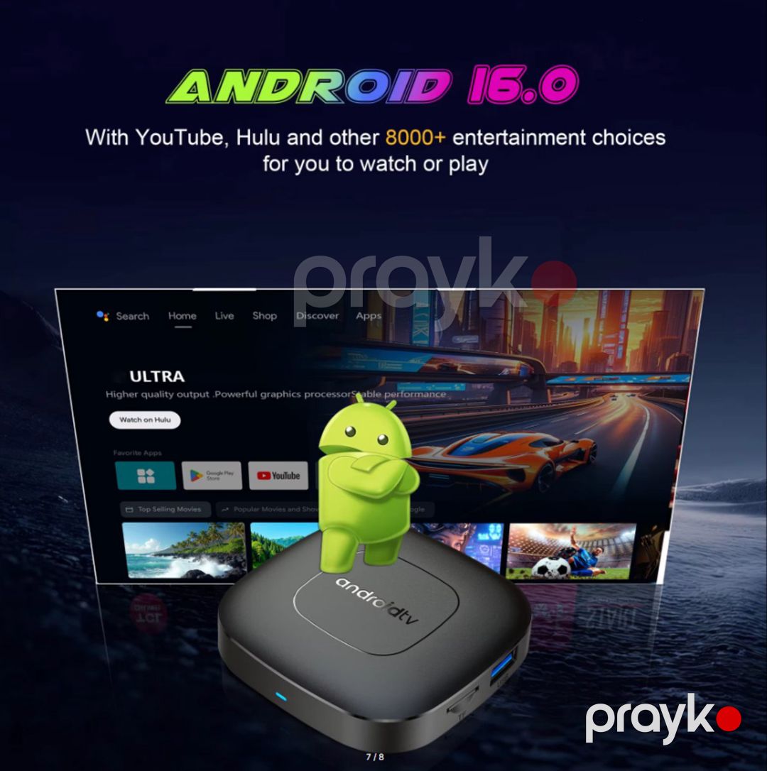 TV box 8gb/256gb Android 16 8K Wifi — TV və Video, Bakı (3)