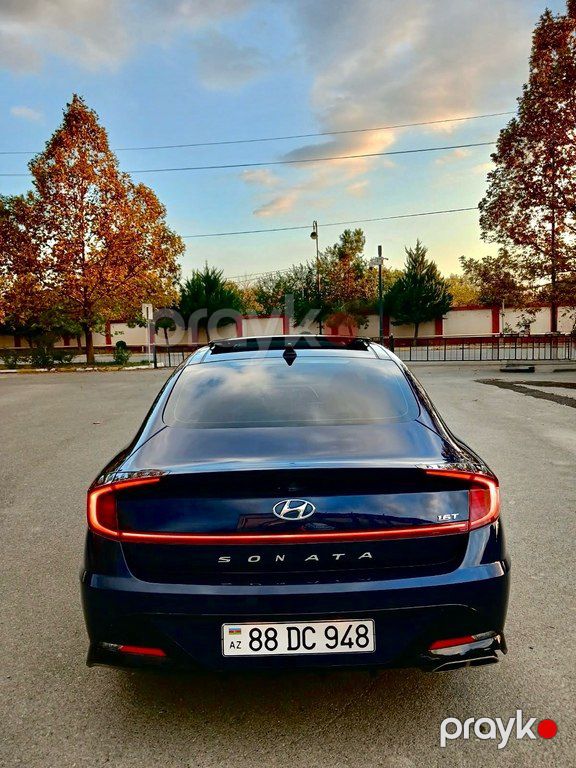 Hyundai Sonata, 1.6 L, 2022 il, 61 000 km — Avtomobillər, Bakı (11)