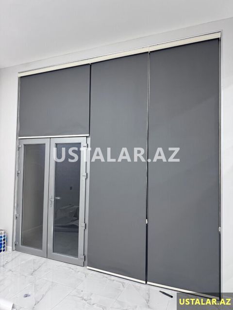 Stor perde jaluzi — Pəncərələr, Qapılar və Balkonlar