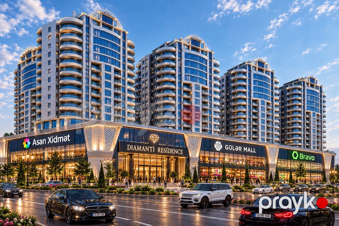 Satılır 2 otaqlı yeni tikili 79 m² — Mənzil, Bakı (2)