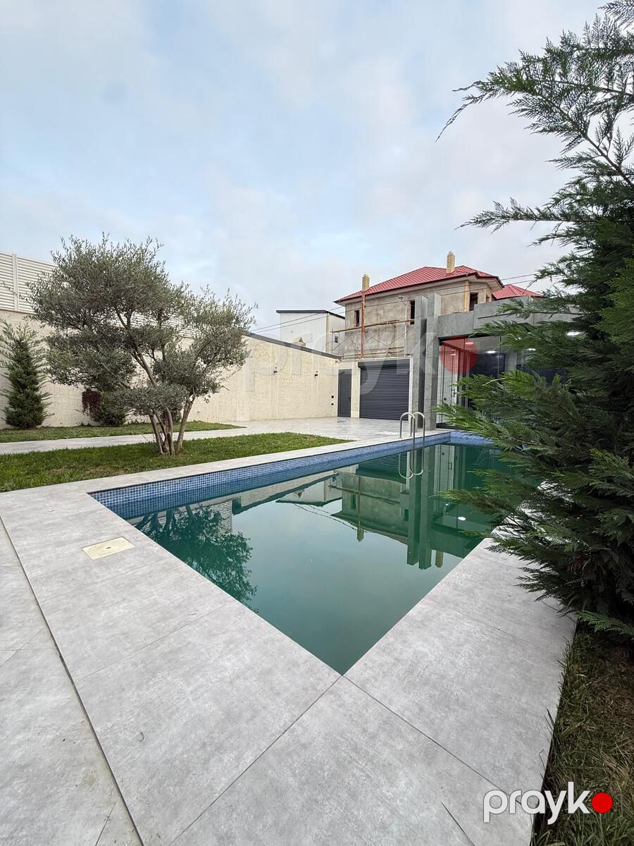 Satılır 4 otaqlı həyət evi/bağ evi 250 m² — Ev, villa, Bakı (9)