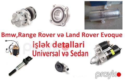 "BMW/Range Rover" ehtiyat hissələri — Bakı
