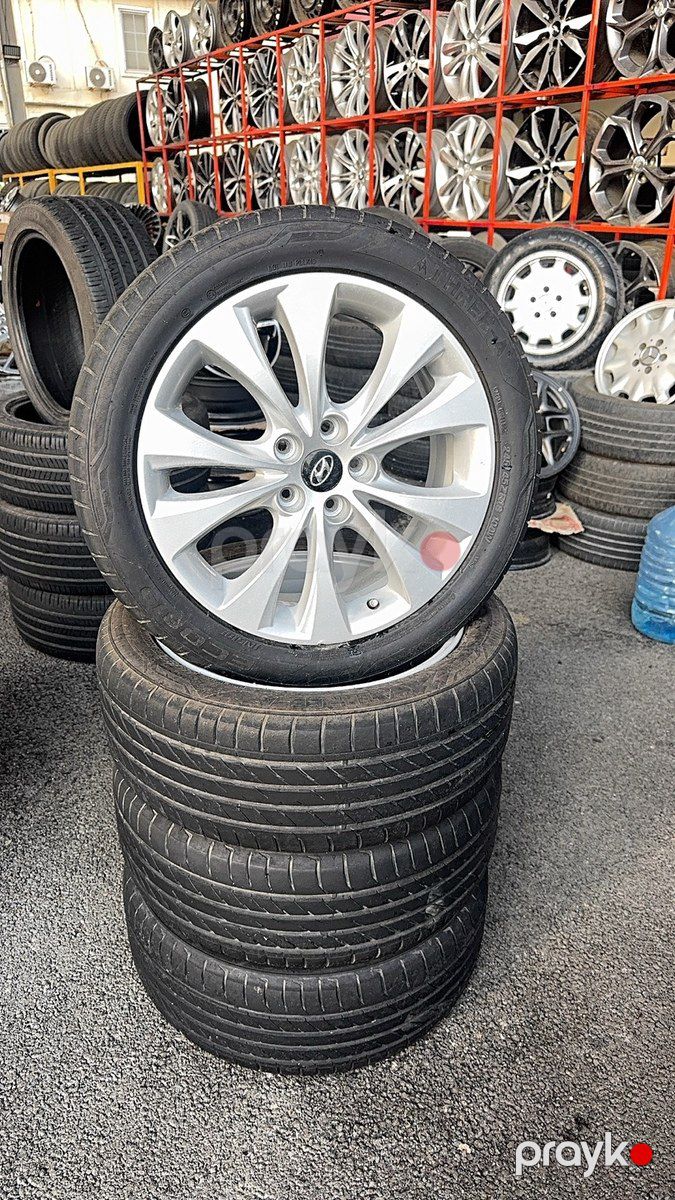 Hyundai təkərləri R18 — Ehtiyat hissələri və aksesuarlar, Bakı (2)
