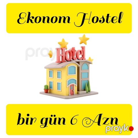EM Hostel Baku 6 nəferlik ekonom otaqda bir yataq cəmi 6 Azn. Tek — Masazır
