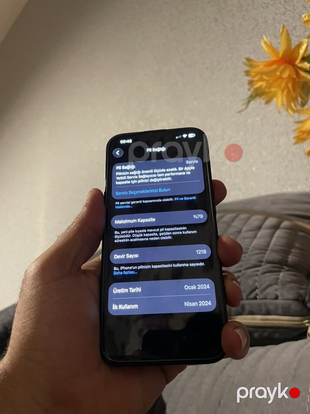 IPhone 15 Pro, Qara, Face ID — Apple iPhone, Sumqayıt (5)
