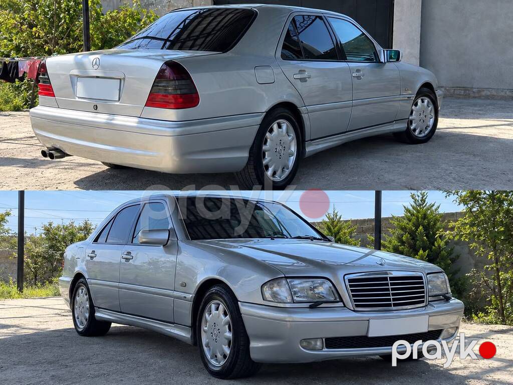 Mercedes C 240, 2.4 L, 2000 il, 400 000 km — Avtomobillər, Bakı (4)