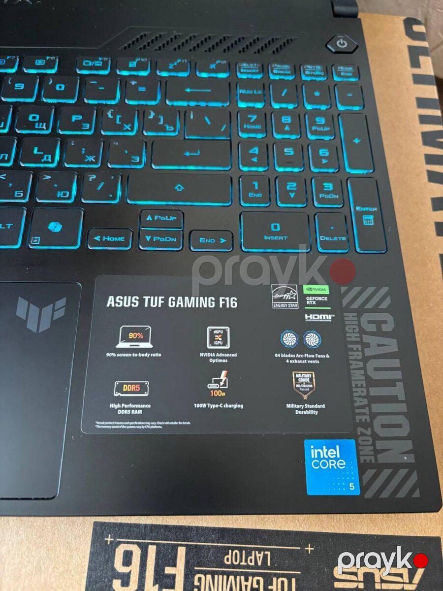 Asus Tuf Gaming F16 RTX 4050 — Noutbuklar, Bakı (7)