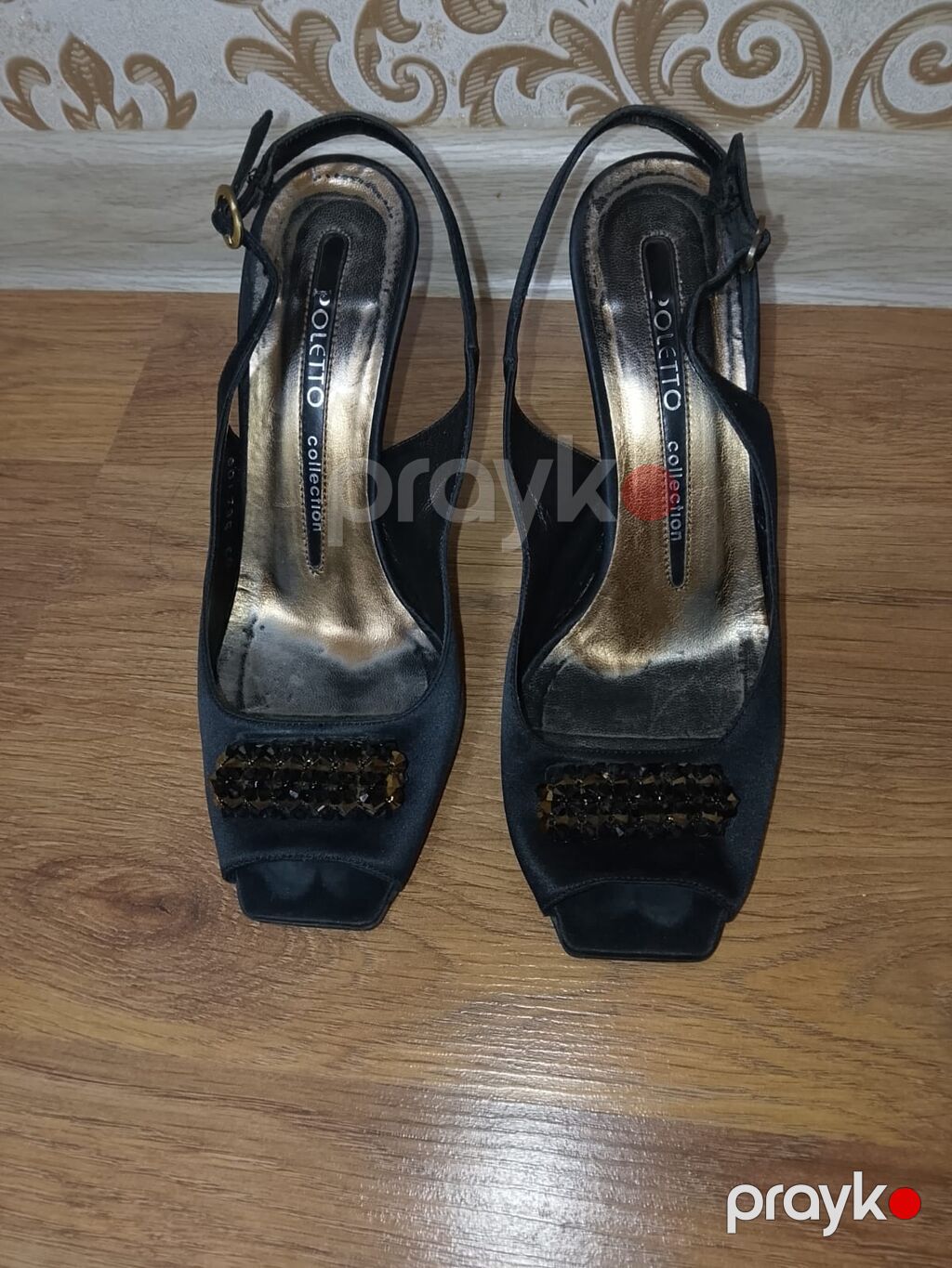 Brend: Poletto Collection Model: Qadın açıq burunlu slingback tufli — Tufl, Bakı (4)