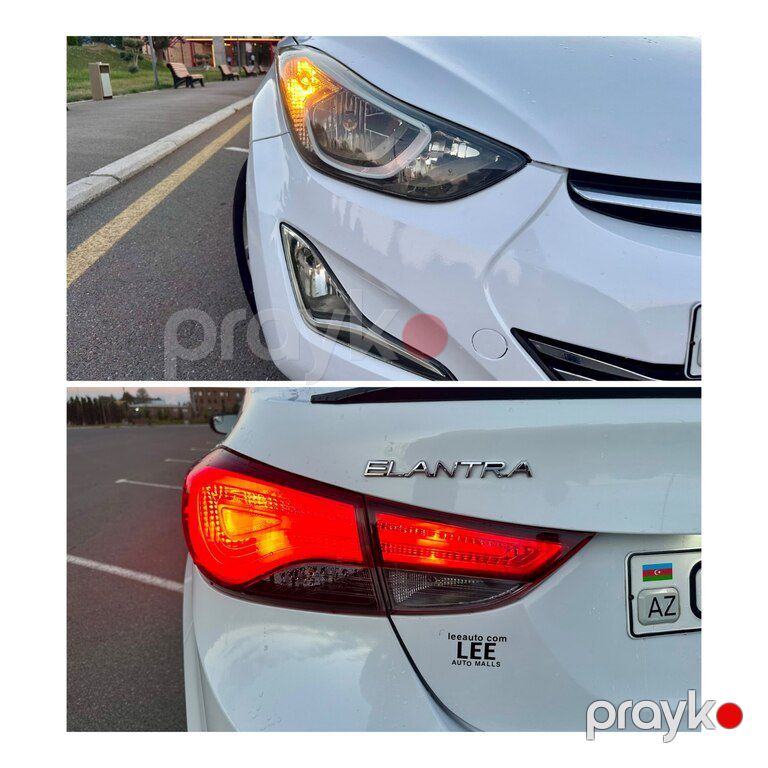 Hyundai Elantra, 1.8 L, 2016 il, 183 500 km — Avtomobillər, Gəncə (11)