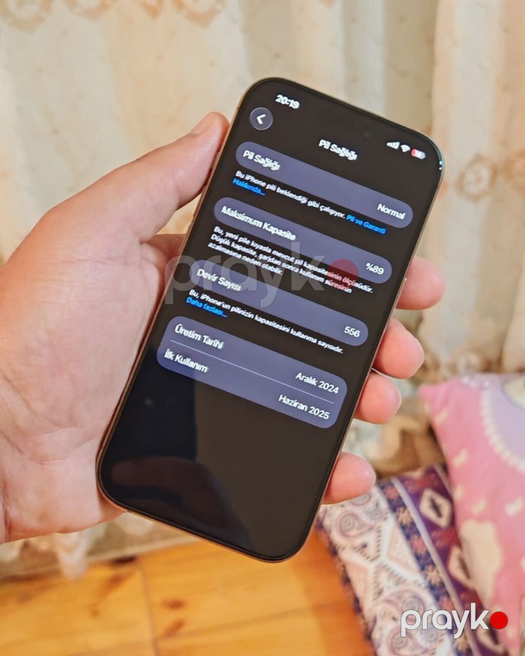 IPhone 16 Pro, 128 GB, Desert Titanium, Face ID — Apple iPhone, Digah (7)