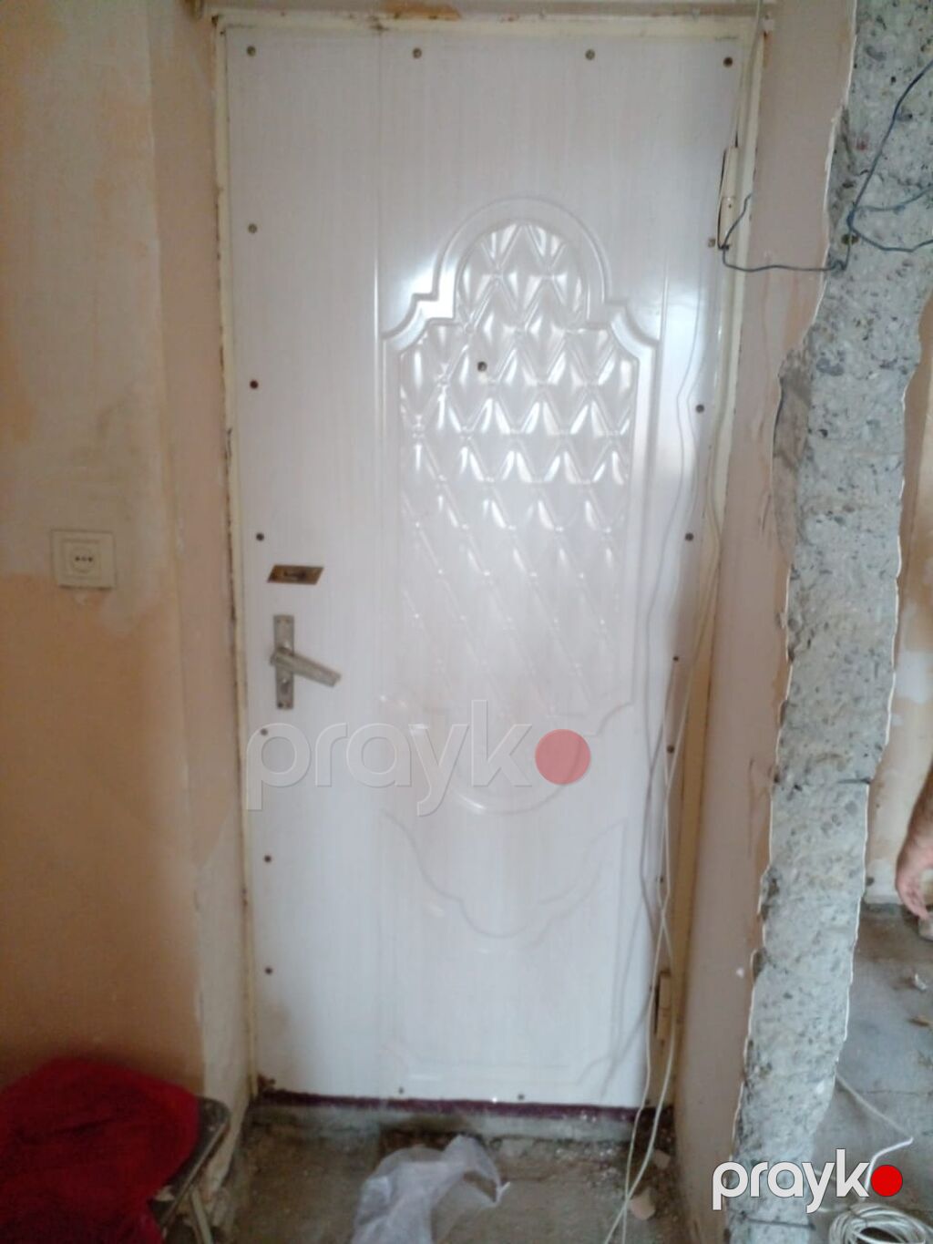 Dəmir giriş qapısı - Material: qalın metal konstruksiya, möhkəm — Pəncərələr, qapılar, balkonlar, Xırdalan (2)