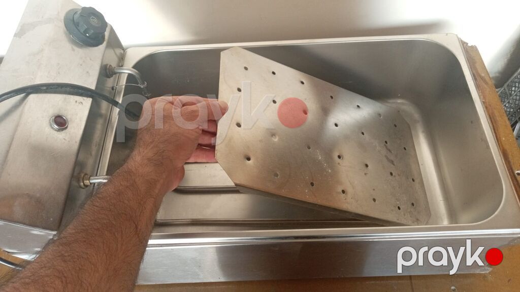 Paslanmayan poladdan elektrikli su hamamı (bain-marie) - Material — Digər, Bakı (2)