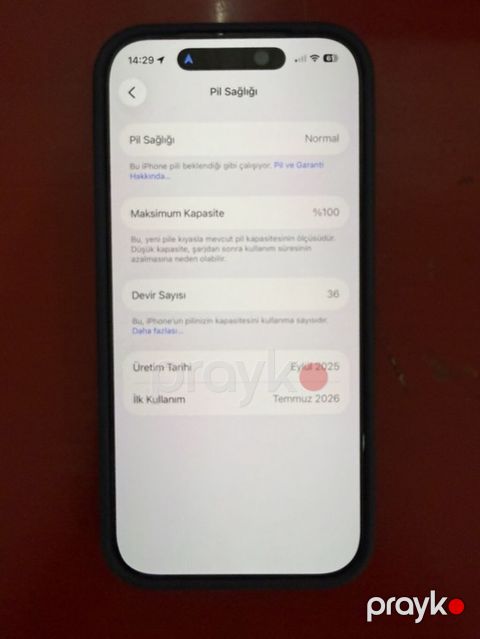 IPhone 17 Pro, 256 GB, Blue Titanium — Bakı