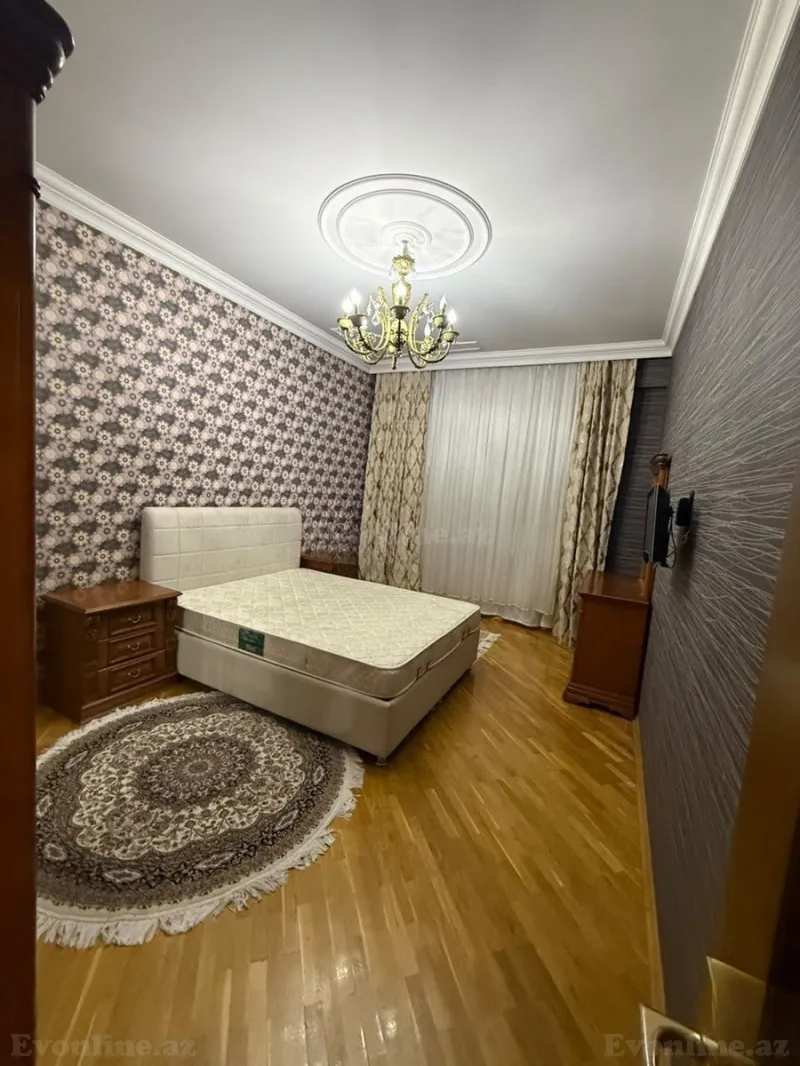 Kirayə verilir 3 otaqlı Mənzil Yeni tikili 130 m² Bakı, Binəqədi r., Nəsimi m., 9-cu mikrorayon — Mənzil, Bakı (6)