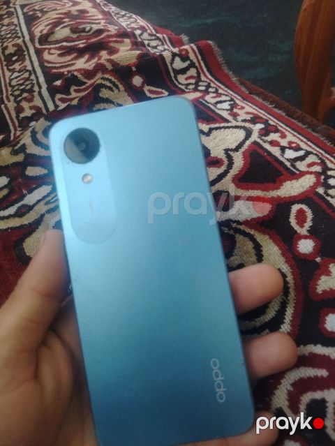Oppo A18, 64 GB, rəng - Göy, Barmaq izi — Quba