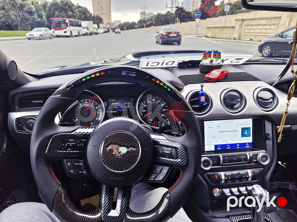 Ford Mustang, 2.3 L, 2019 il, 131 000 km — Avtomobillər, Bakı (11)