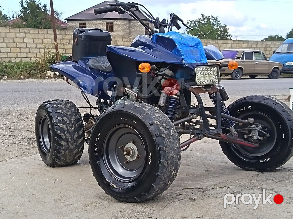 ATV / Kvadrovelosiped – mavi rəng - 4 təkərli off-road kvadro, ön — Kvadrosikllər və baqqilər, Xudat (9)