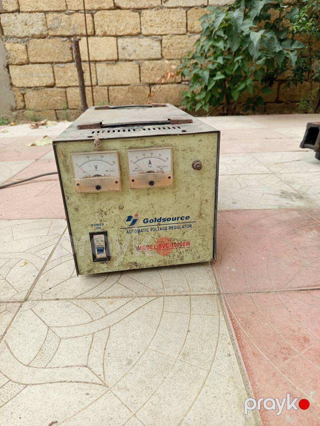 Goldsource SVC-10000W avtomatik gərginlik tənzimləyicisi (AVR) — Gərginlik stabilizatoru, Saray (2)