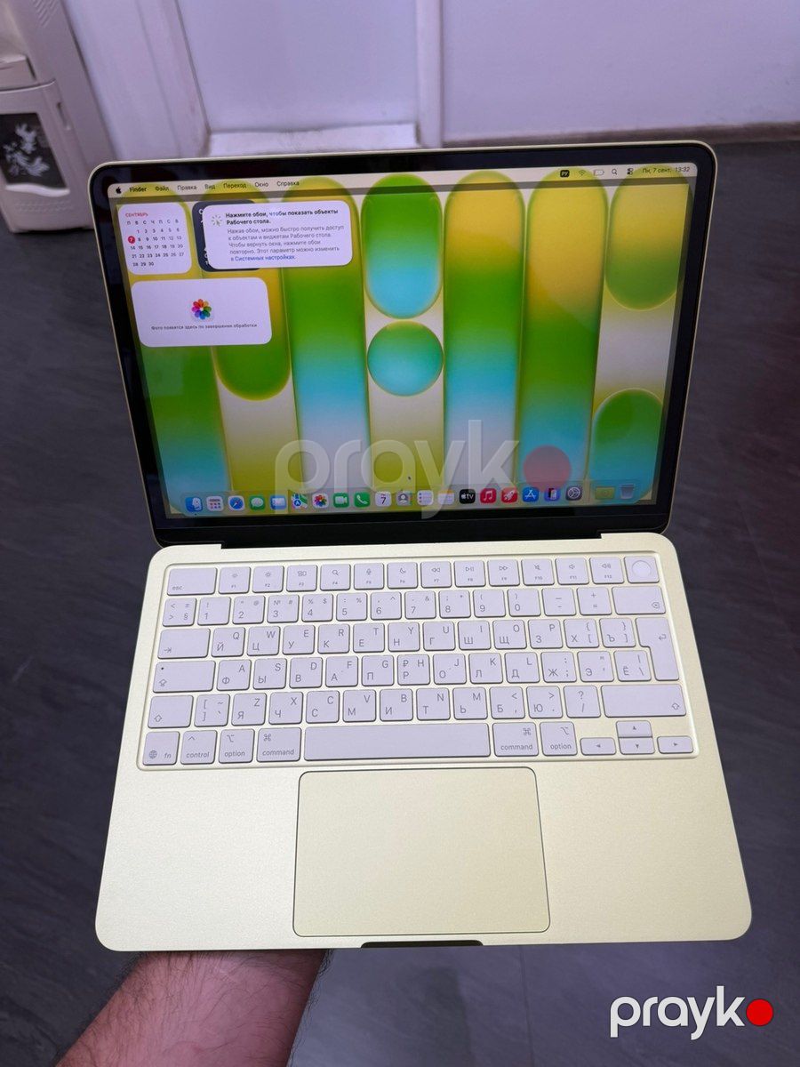 Apple Macbook Neo 13” A18 Pro 8/256GB Citrus — Noutbuklar, Bakı (3)