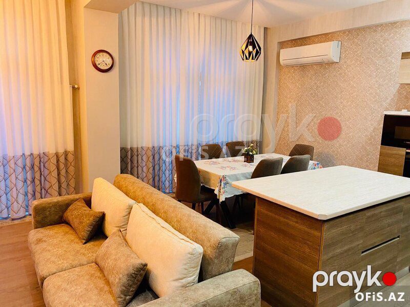Yeni tikili Kirayə Verilir Yasamal r., Elmlər Akademiyası m., 2 otaq, 90 m² — Mənzil, Bakı (3)