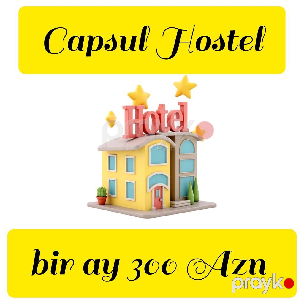 EM Hostel Baku 6 nəferlik ekonom otaqda bir yataq cəmi 6 Azn. Tek — Əmlak, Masazır (3)