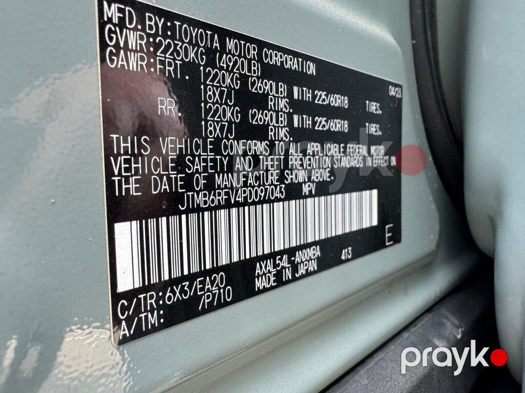 Toyota RAV4, 2.5 L, 1.6 kWh, 2023 il, 123 000 km — Avtomobillər, Bakı (7)