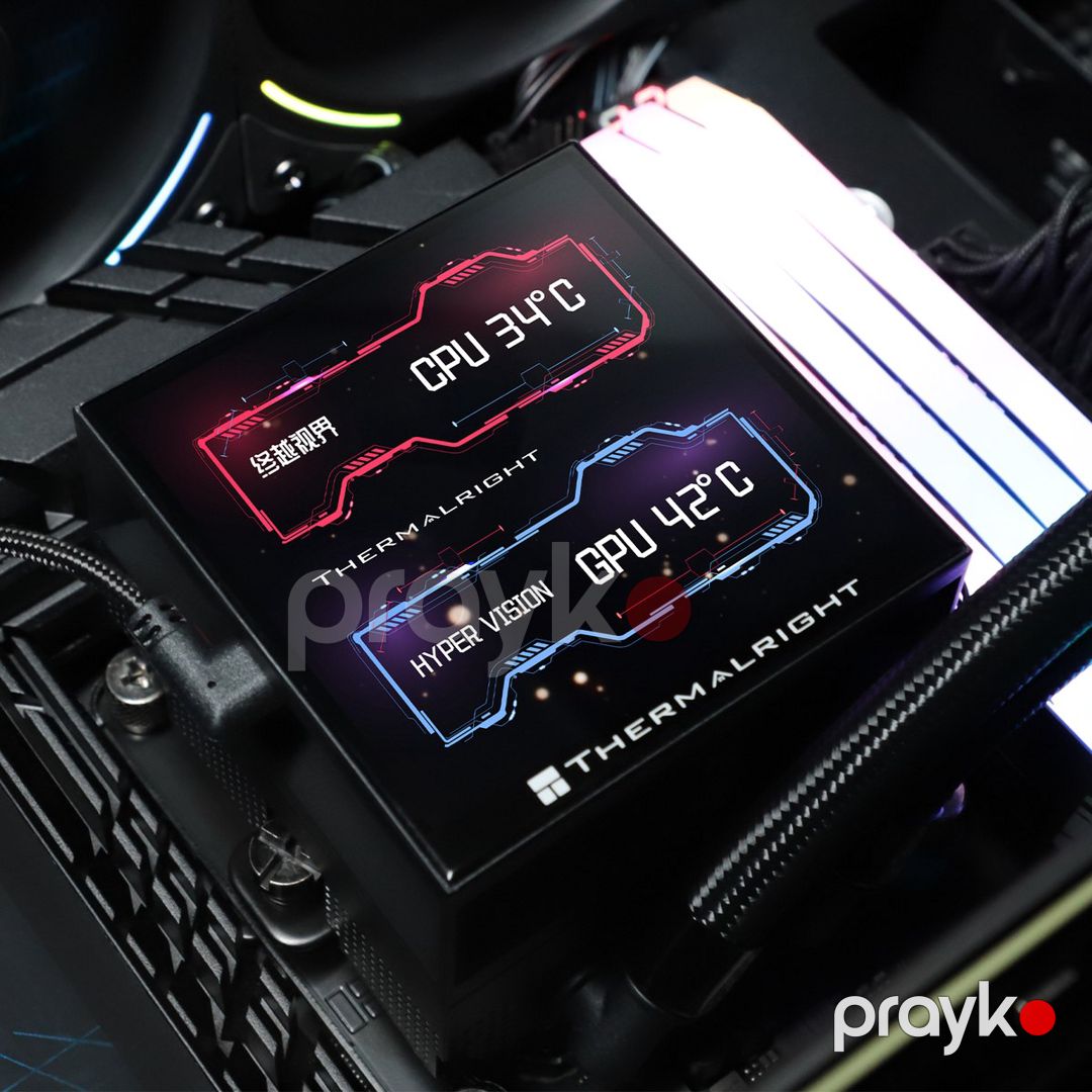 Cooler CPU Thermalright Hyper Vision 360 BK Argb — Kompüterlər və noutbuklar, Bakı (9)