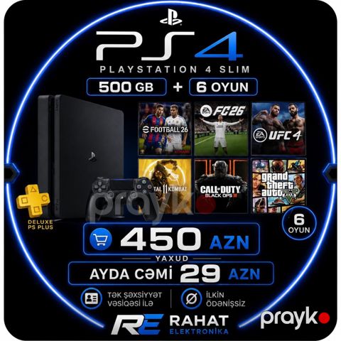 Sony PlayStation 4 Slim — Bakı