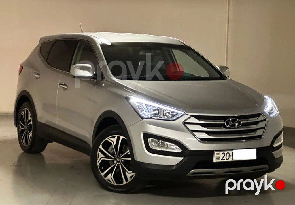 Hyundai Santa Fe, 2.0 L, 2013 il, 202 000 km — Avtomobillər, Gəncə (2)