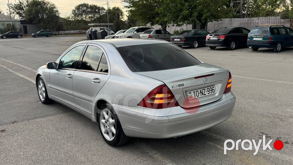 Mercedes C 200, 2.0 L, 2001 il, 295 321 km — Avtomobillər, Sumqayıt (7)