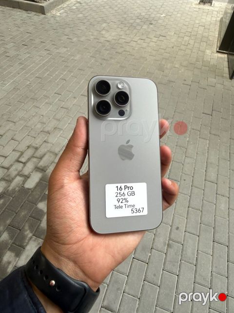 Apple iPhone 16 Pro Natural Titanium 256GB/8GB — Bakı