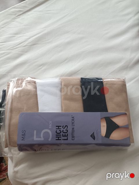 M&S High Legs qadın alt paltarı – 5-li dəst - Model: High Legs — Bakı