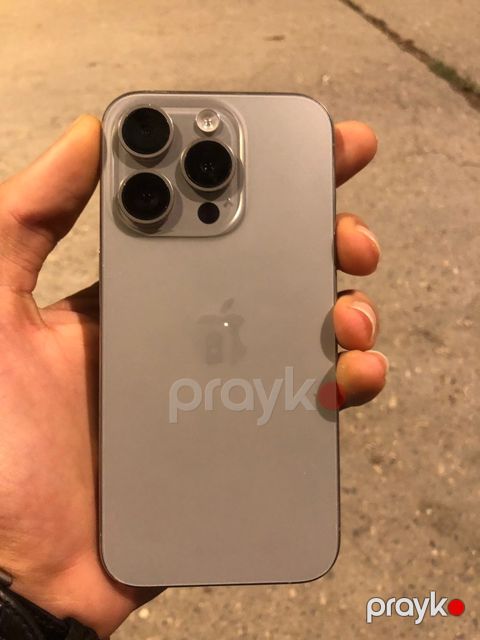 Apple iPhone 15 Pro Natural Titanium 128GB/8GB — Bakı