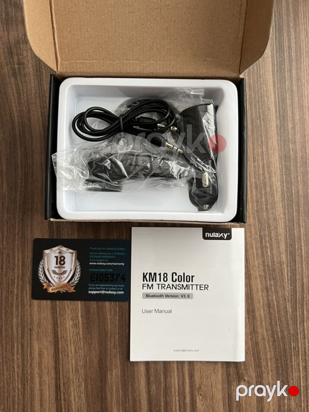 Nulaxy KM18 Color Bluetooth FM Transmitter Avtomobil üçün universal — Digər, Bakı (3)