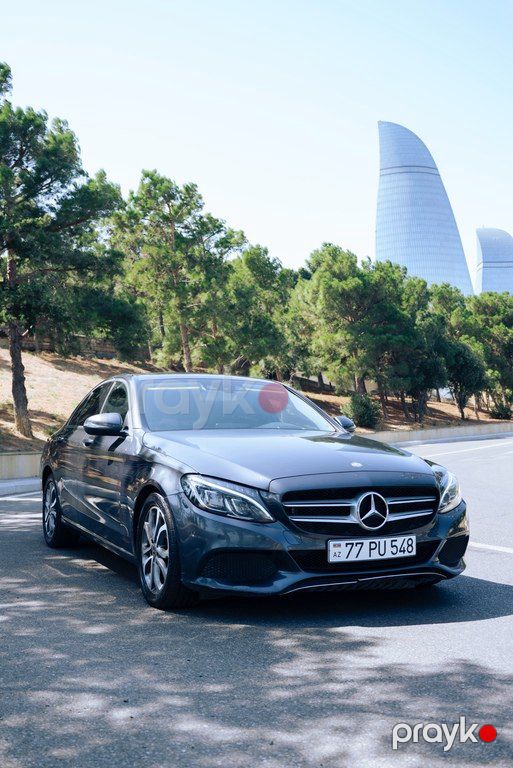 Mercedes C 220 d 4MATIC, 2.1 L, 2016 il, 260 000 km — Avtomobillər, Bakı (12)