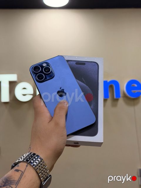 Apple iPhone 15 Pro Max Blue Titanium 256GB/8GB — Bakı