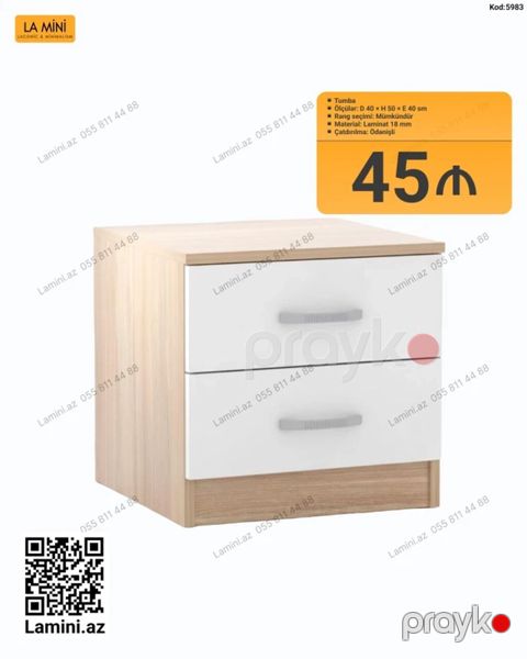 Tumba – La Mini - Ölçülər: 40 50 40 sm (D H E) - Material — Bakı