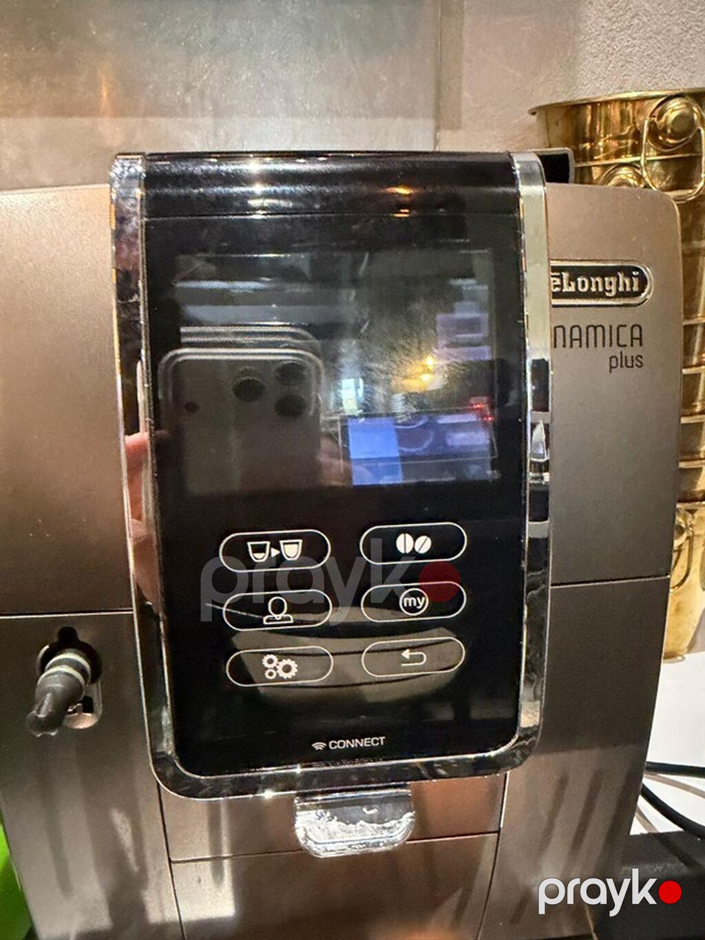 De’Longhi Dinamica Plus avtomatik qəhvə aparatı - Daxili dəyirmanlı — Qahvə aparatları və maşınları, Bakı (3)