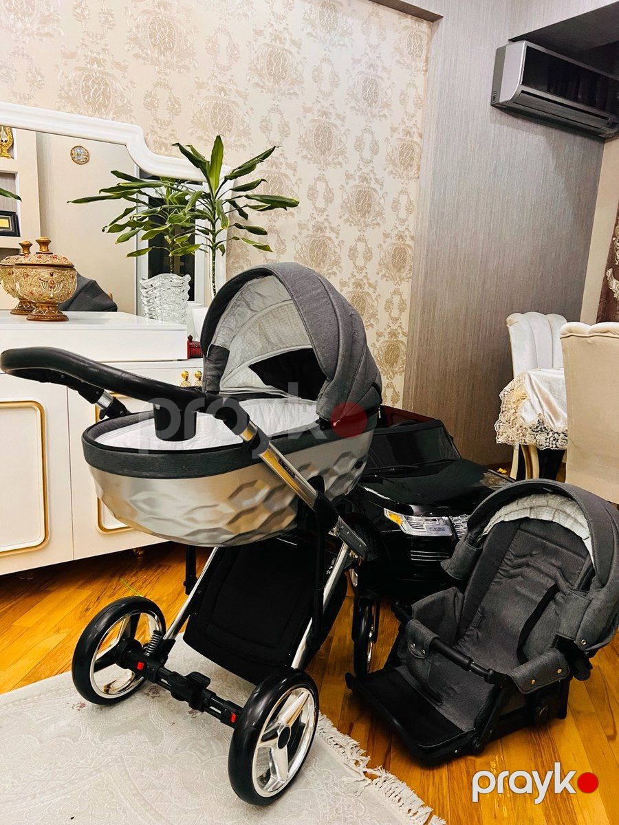 Uşaq arabası Adamex Chantal Star 3 modeli — Arabalalar, Bakı (4)