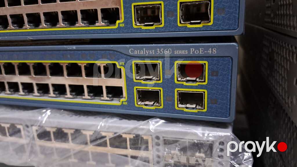 Cisco 3560-48PS-S Switch — Şəbəkə və server avadanlığı, Bakı (2)