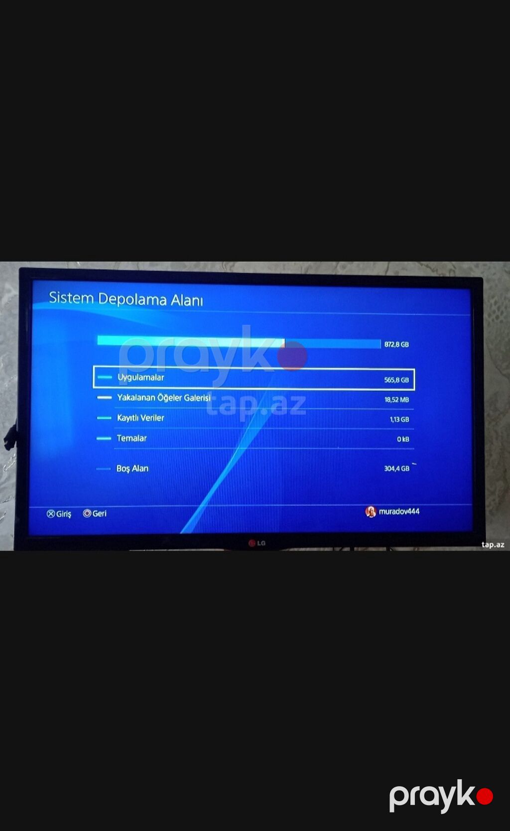 PlayStation 4 Slim 1TB komplekti ps hal-hazırda çox gözəl — Oyun konsolları, Şirvan (4)