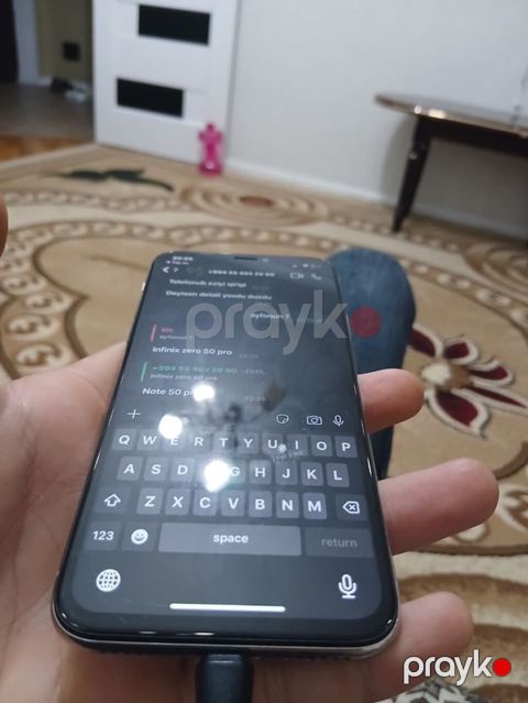 IPhone X, Gümüşü — Masazır